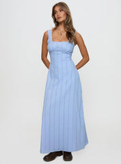 Dasha Maxi Dress Blue