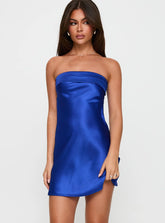 Phillipa Mini Dress Cobalt