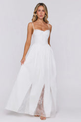 Urban Sunrise Maxi Dress White