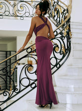 Bambia Maxi Dress Purple