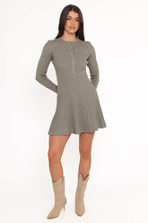 Darlina Long Sleeve Mini Dress