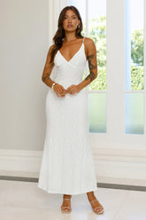 You Got This Maxi Dress White