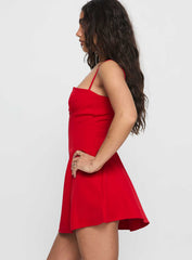 Easy To Love Mini Dress Red