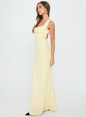Lillette Maxi Dress Lemon