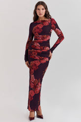 Lanetta-Romantic Floral Maxi Dress