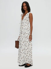 Pokey Maxi Dress Floral Multi