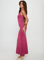 Tourista Maxi Dress Hot Pink