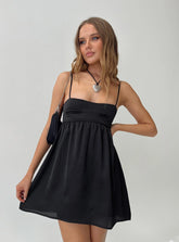 Ortega Mini Dress Black