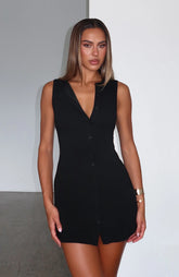 Things For You Mini Dress Black