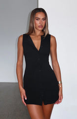 Things For You Mini Dress Black