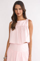 Starlina Babydoll Top Rosewater