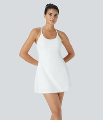 Plush Backless Active Dress-Easy Peezy Edition