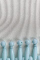 Ruvic Knit Maxi Beaded Dress - White
