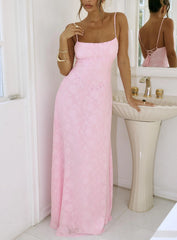 South Of France Maxi Dress Pink