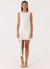 Everly Mini Dress - White
