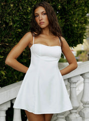 Easy To Love Mini Dress White