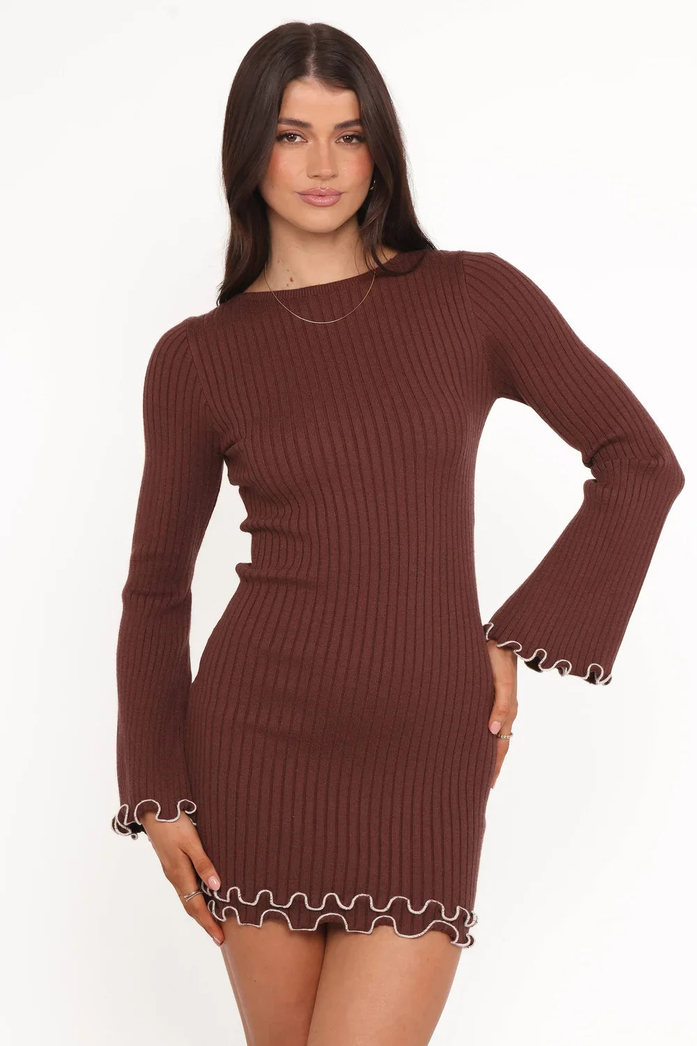 Jovan Long Sleeve Mini Dress