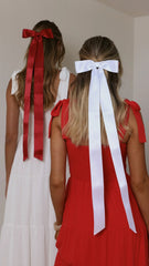 Lala Hair Bow - White
