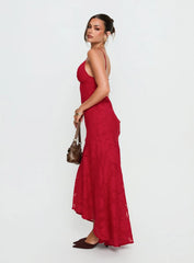 Cyrene Maxi Dress Red
