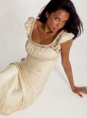 Adelie Maxi Dress Champagne