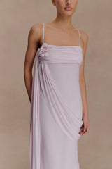 Leena Chiffon Maxi Dress - Light Lilac