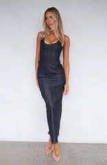 In My Heart Maxi Dress Dark Indigo