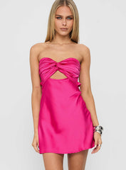 Shellie Mini Dress Hot Pink