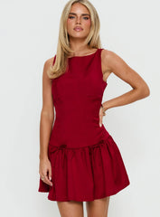 Milienne Mini Dress Red