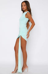 Make Them Jealous Mini Dress Ice Blue