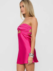 Shellie Mini Dress Hot Pink