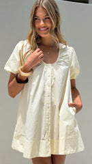 Keeva Mini Dress - Butter